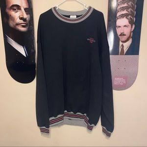 Vintage Wilson Varsity Striped Sweatshirt